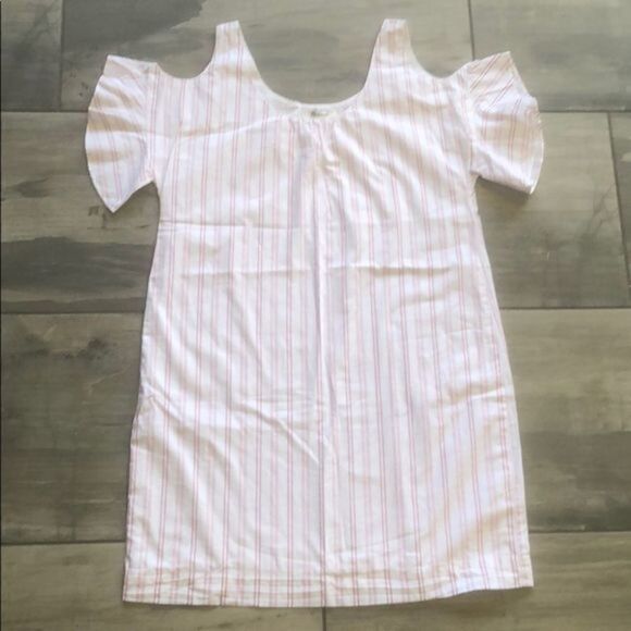 NWOT Adorable Madewell Striped Dress XS Excellent - Picture 2 of 6